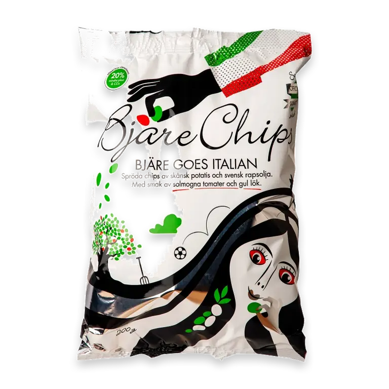 Chips Bjäre goes Italian 200g