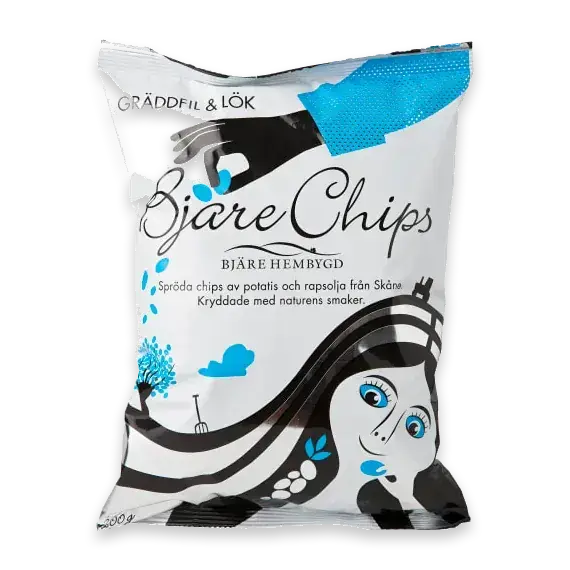 Gräddfil & Lök Chips