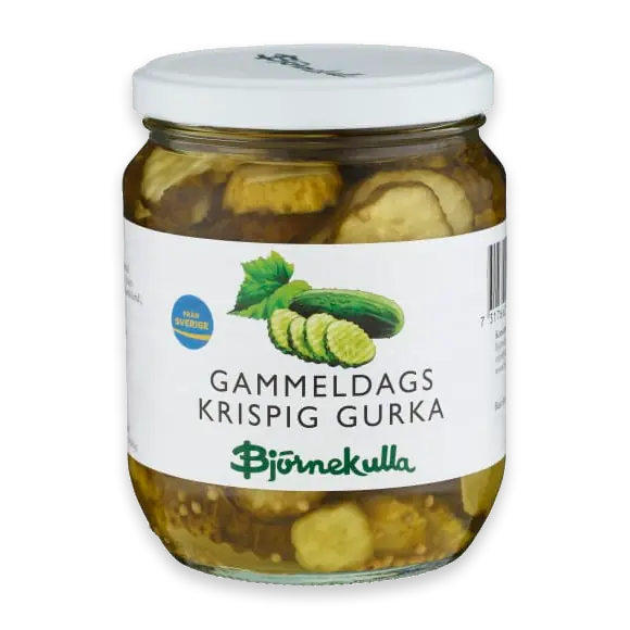 Gammeldags Krispig Gurka