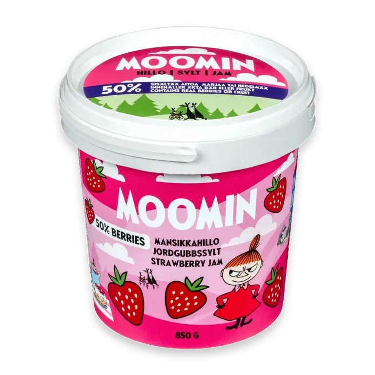 Jordgubbssylt Moomin 850g