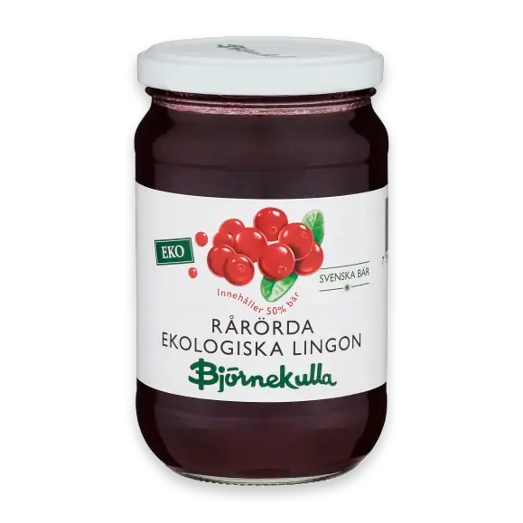 Rårörda Lingon Ekologiska
