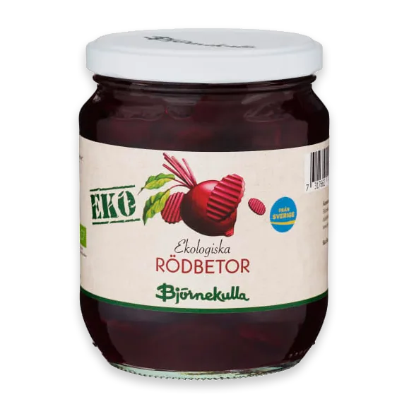 Rödbetor Skivade Ekologiska