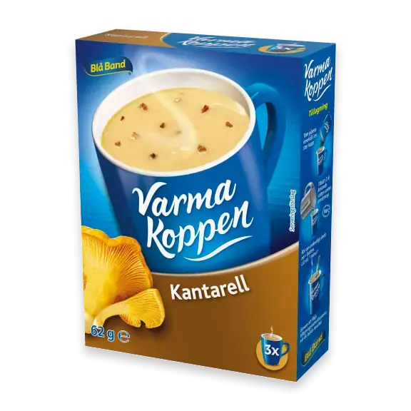 Kantarell Varma Koppen Pulver/3 Port