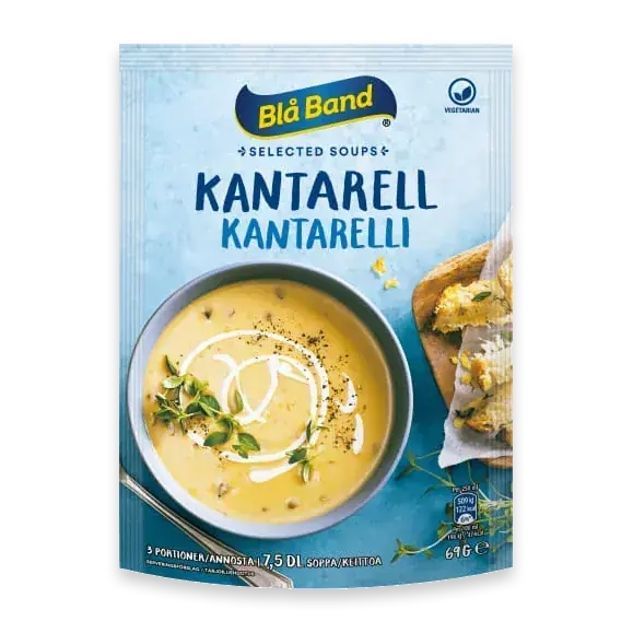 Kantarellsoppa Pulver/5 Port