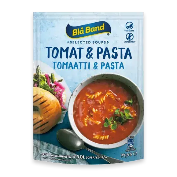 Tomat & Pasta Soppa Pulver/3 Port