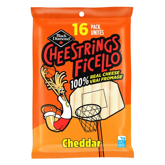 Cheestrings White Cheddar 16 Count