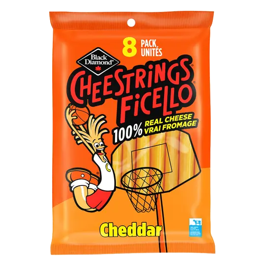 Cheestrings Cheddar 8 Count