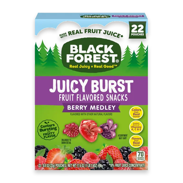 Juicy Burst Berry Medley Fruit Snacks