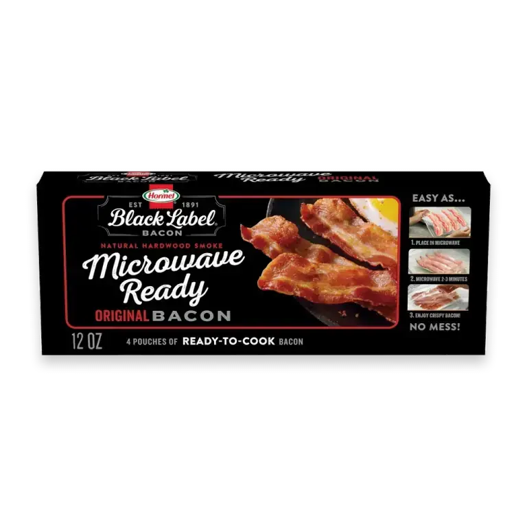 Hormel Black Label Bacon Microwave Ready Bacon