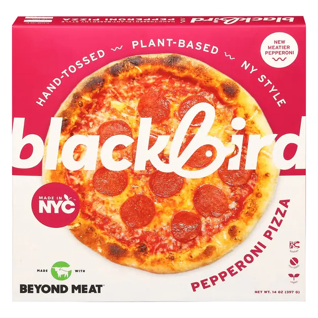 Plant-Based Vegan Hand-Tossed Pepperoni Pizza Frozen