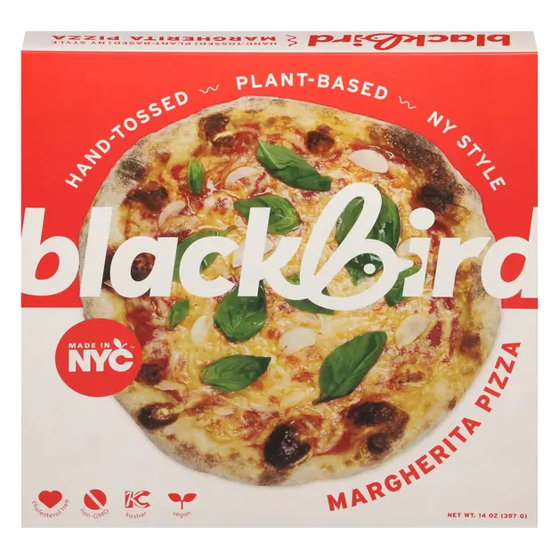 Plant-Based Vegan NY Style Hand Tossed Margherita Pizza Frozen