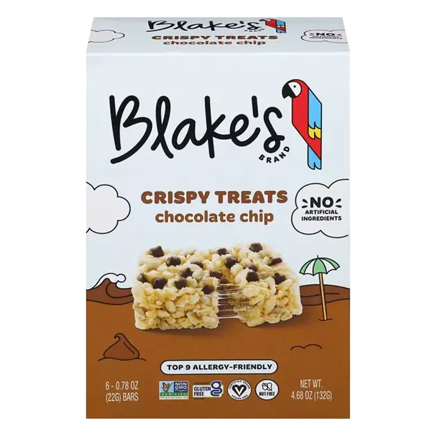 Chocolate Chip Crispy Treats