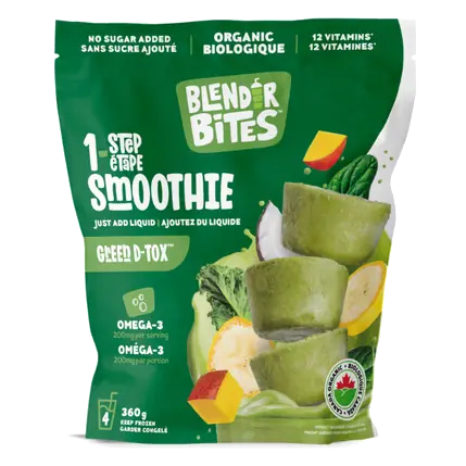 Organic Frozen 1-Step Smoothie Green D-Tox 360 g