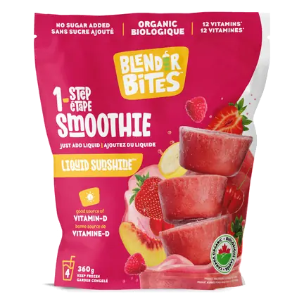 Organic Frozen 1-Step Smoothie Liquid Sunshine 360 g