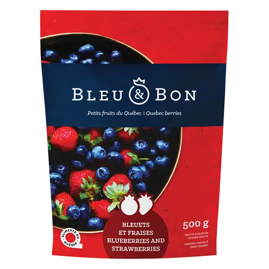 Frozen Fruit Mix Strawberries And Blueberries 500 g