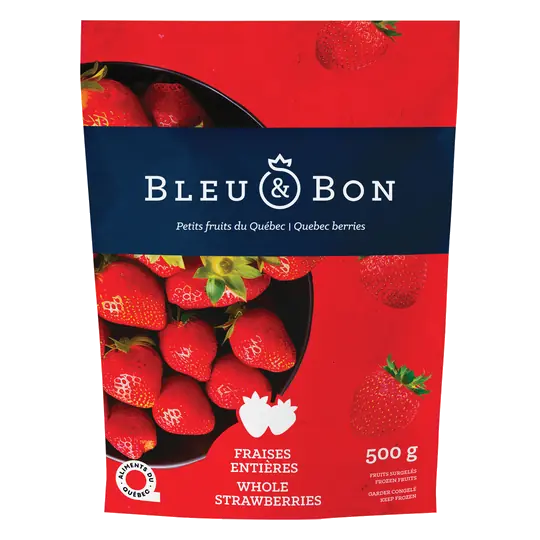 Frozen Whole Strawberries 500 g