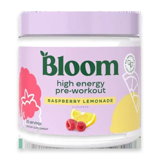 Raspberry Lemonade High Energy Pre-Workout Supplement Powder