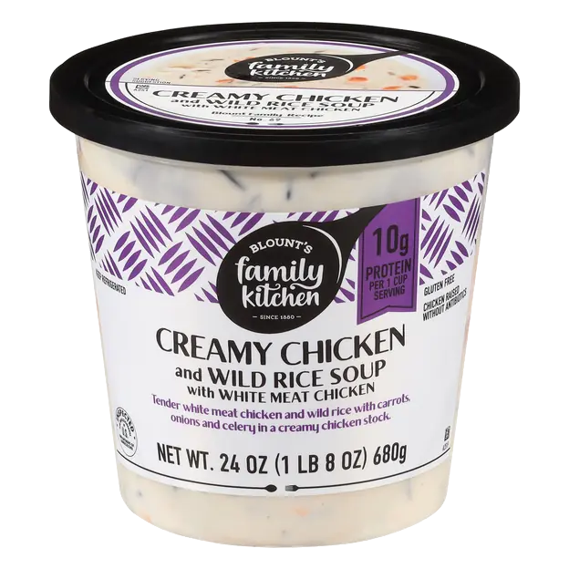 Creamy Chicken & Wild Rice Soup Refrigerated
