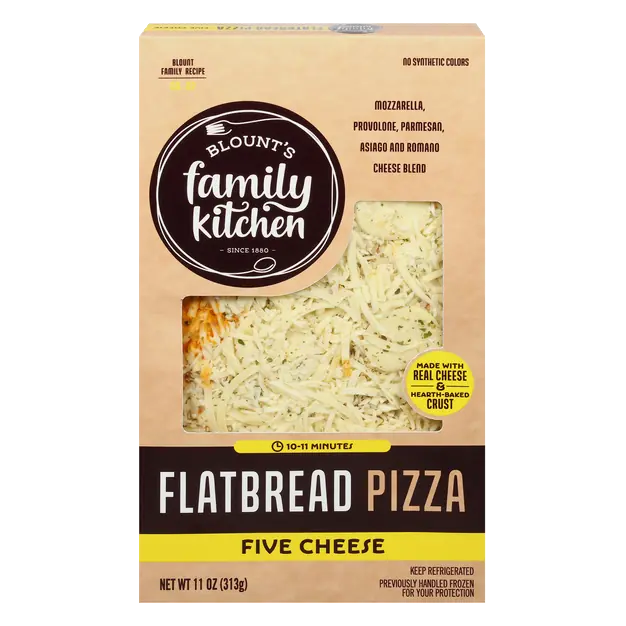 Five Cheese Flatbread Pizza Refrigerated