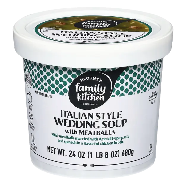 Italian Style Wedding Soup with Meatballs