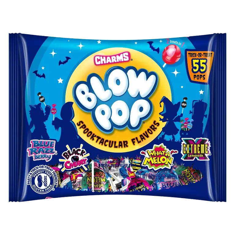 Blow Pop Spooktacular Halloween Candy Bag, 30.25 oz