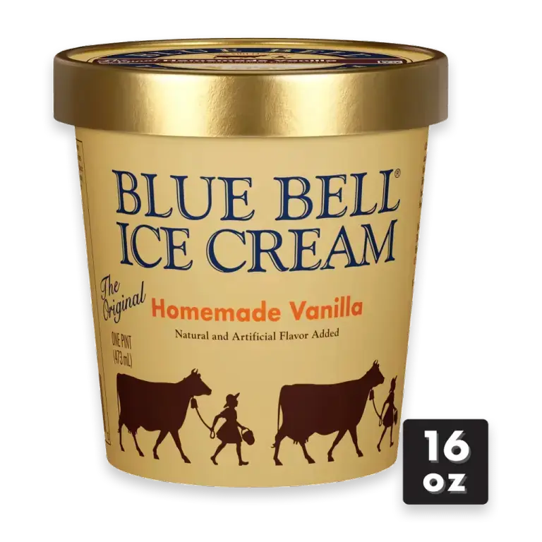 Homemade Vanilla Ice Cream Pint