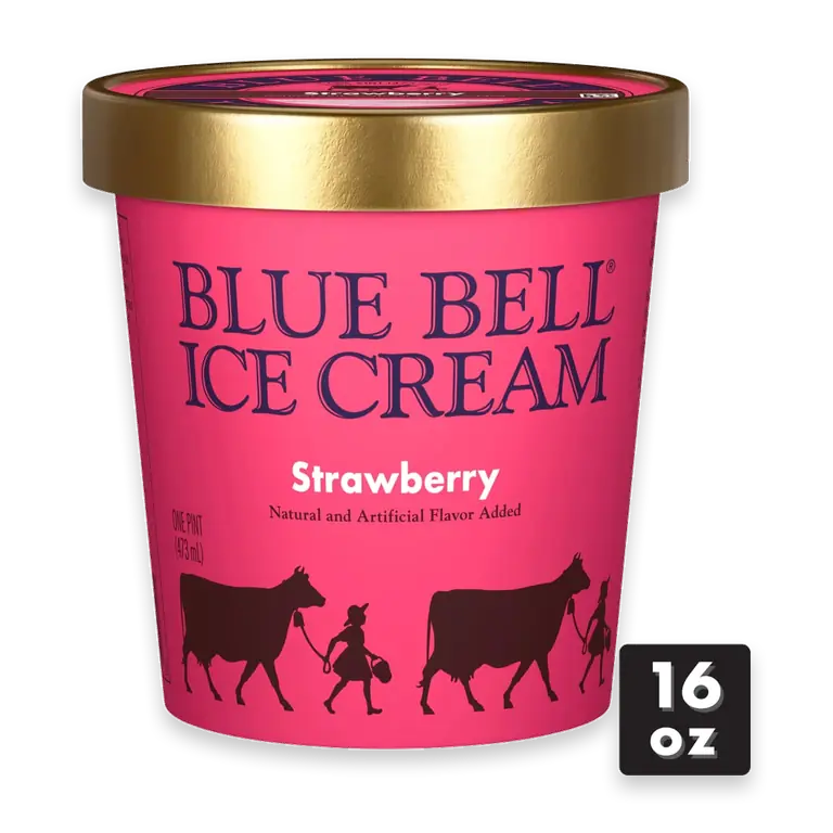 Strawberry Ice Cream Pint