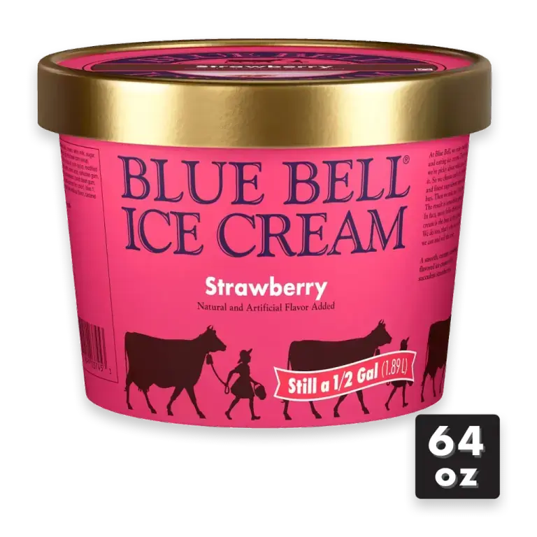 Strawberry Ice Cream Tub