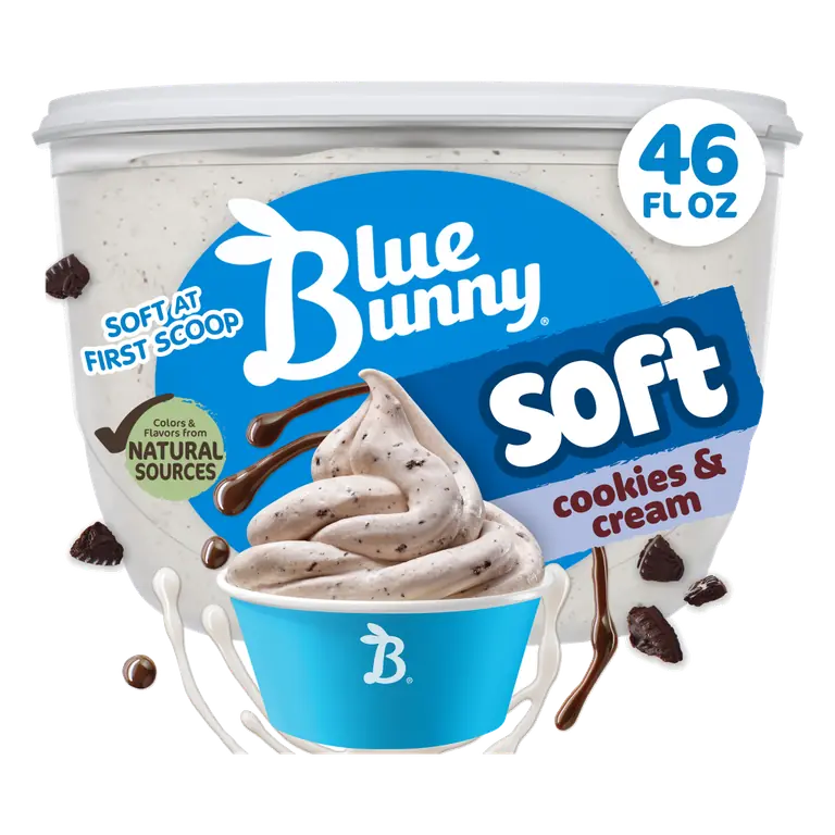 Cookies & Cream Soft Frozen Dairy Dessert