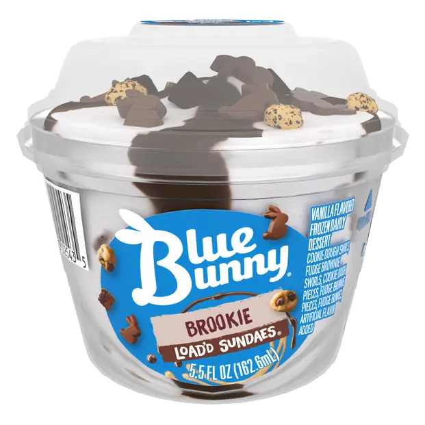 Load'd Sundaes Brookie Frozen Dairy Dessert