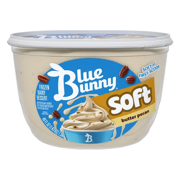 Soft Butter Pecan Frozen Dairy Dessert