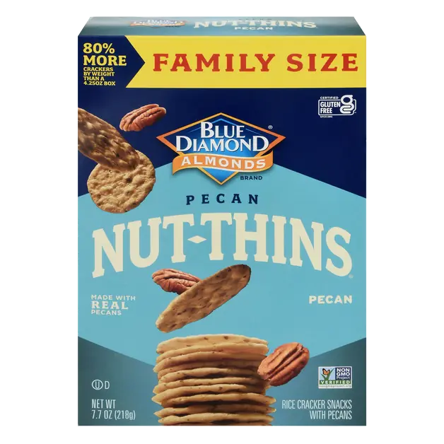 Almonds Pecan Nut-Thins Family Size