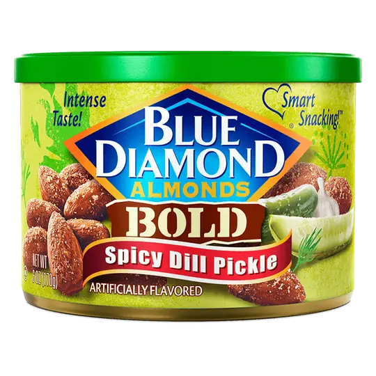 Almond Snacks Spicy Dill Pickle 170 g