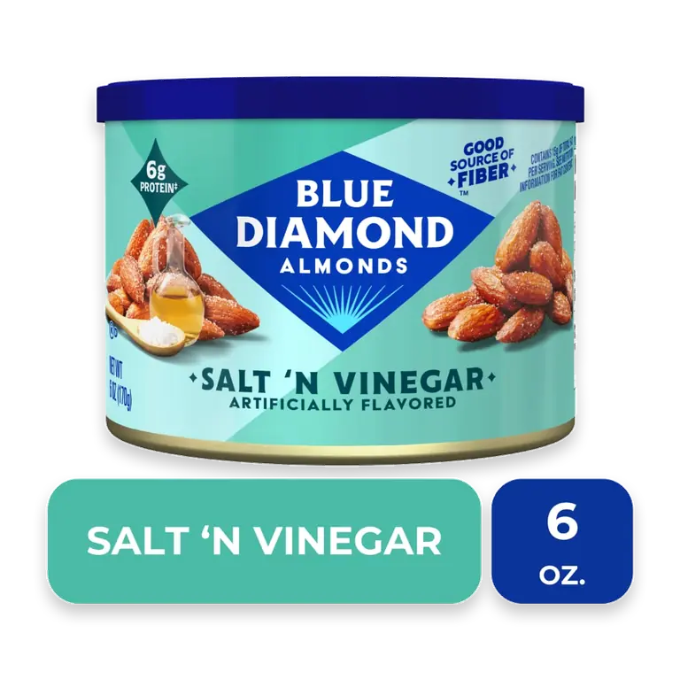 Bold Salt 'n Vinegar Almonds