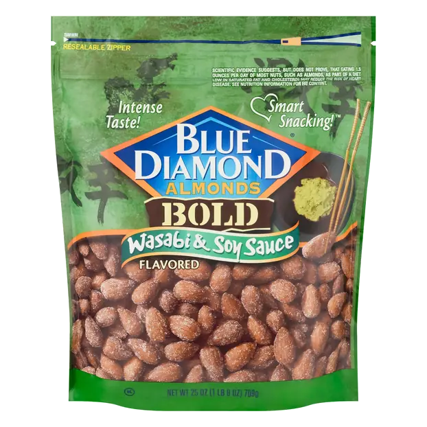 Bold Wasabi & Soy Sauce Almonds