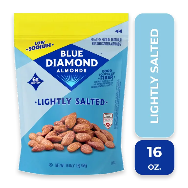 Low Sodium Lightly Salted Almonds