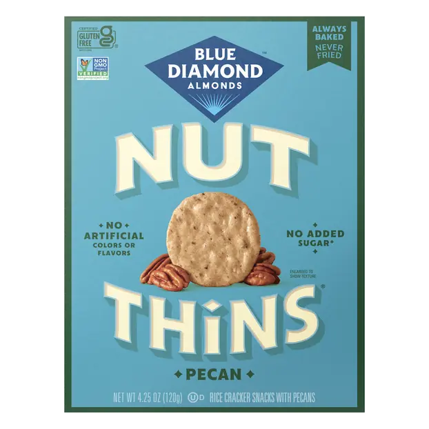 Gluten Free Pecan Rice Crackers