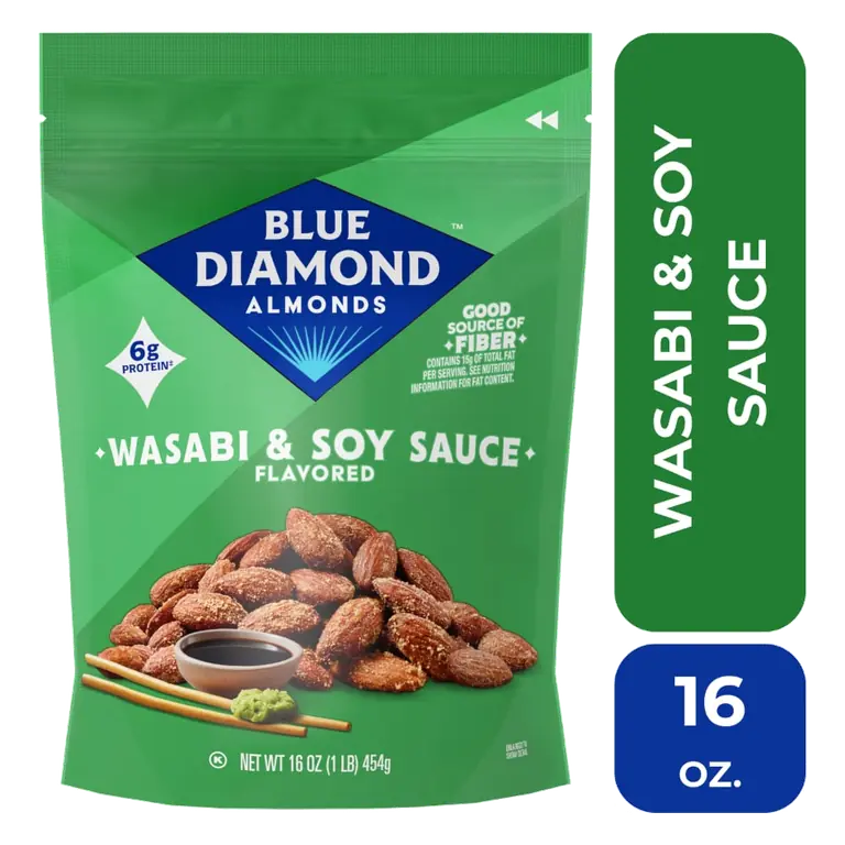 Wasabi & Soy Sauce Bold Almonds