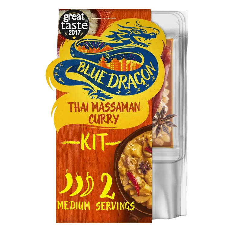 3 Step Authentic Thai Massaman Curry Meal Kit 273g