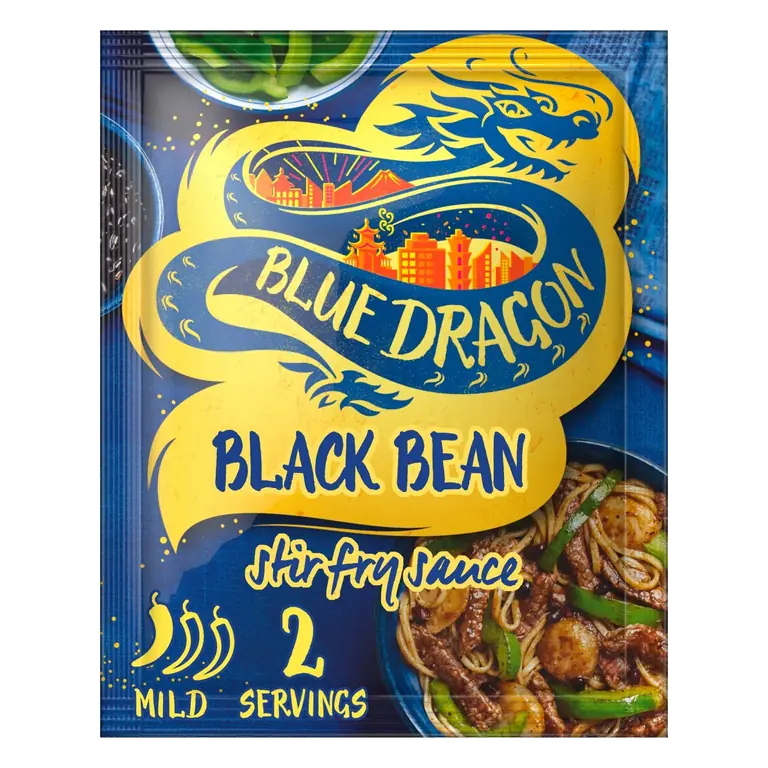 Black Bean Stir Fry Cooking Sauce Mild 120g