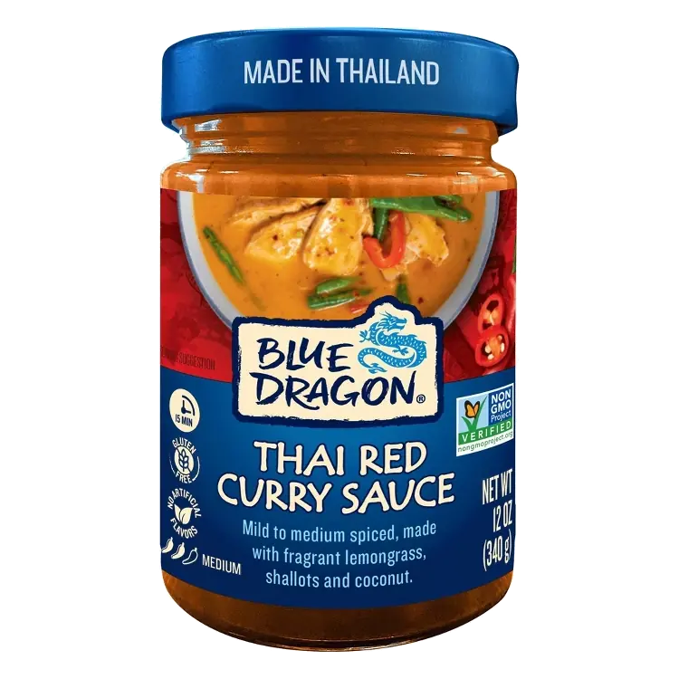 Blue Dragon Red Curry Sauce, 12oz