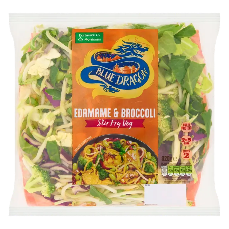 Edamame & Broccoli Stir Fry Veg