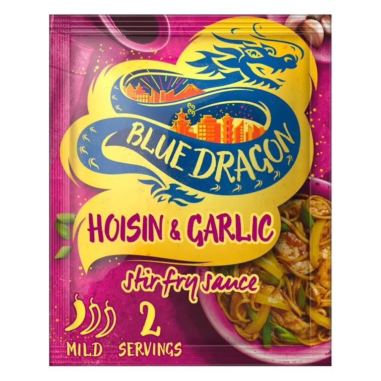 Hoisin & Garlic Stir Fry Cooking Sauce Mild 120g