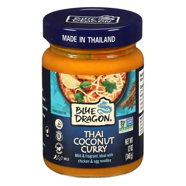 Mild Thai Coconut Curry Sauce