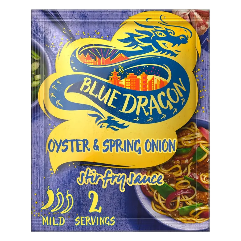 Oyster & Spring Onion Stir Fry Cooking Sauce Mild 120g