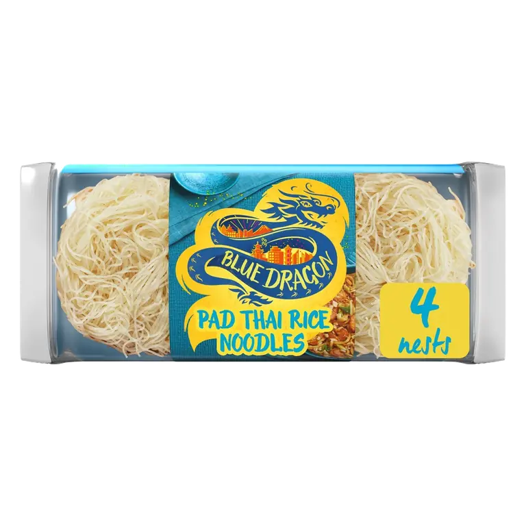 Pad Thai Rice Noodles 4 Pack 200g