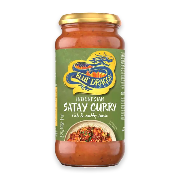 Satay Curry Cocking Sås Rich And Nutty