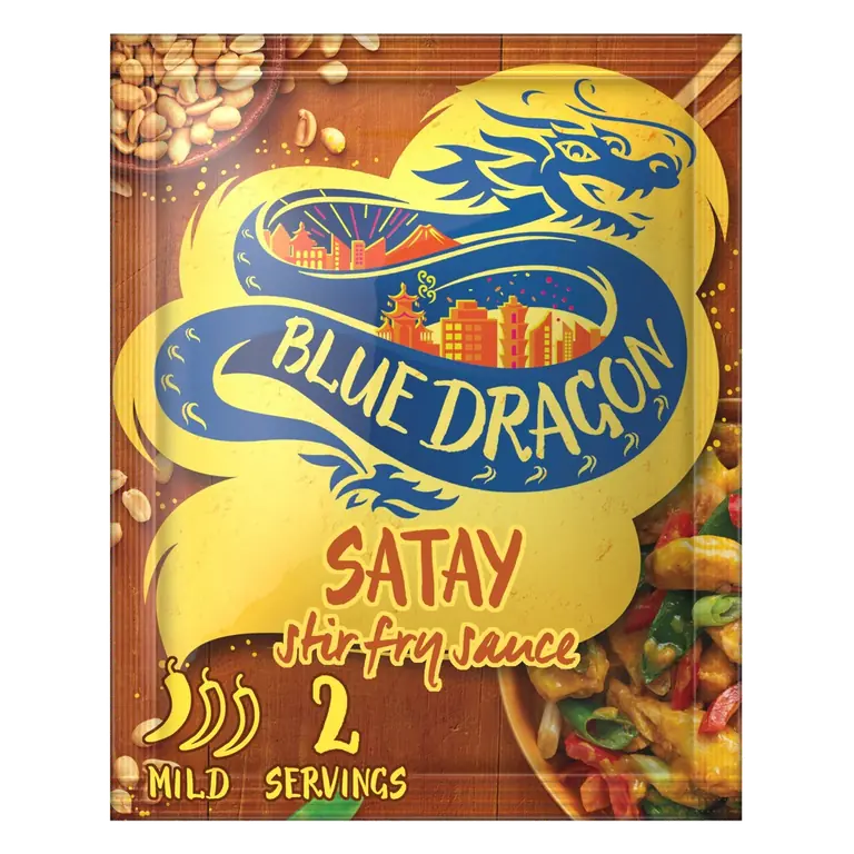 Satay Stir Fry Cooking Sauce Mild 120g