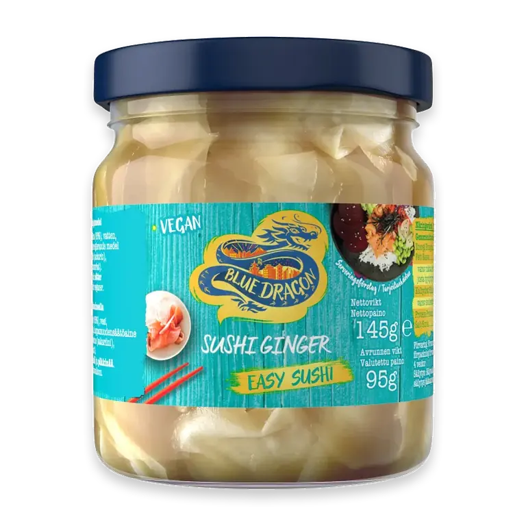 Skivad Ingefära Sushi 145g