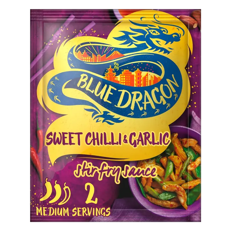 Sweet Chilli & Garlic Stir Fry Cooking Sauce Medium 120g